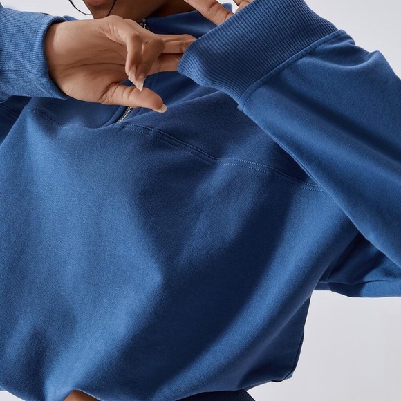 ✨NEW✨ QUARTER ZIP PULLOVER SWEATER - Picture 1 of 3